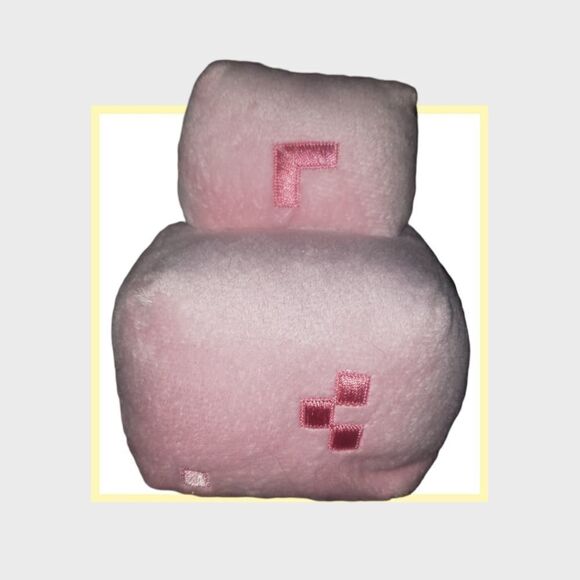 Pink Pig Minecraft Plush plushie Mojang 2013 - Picture 3 of 7